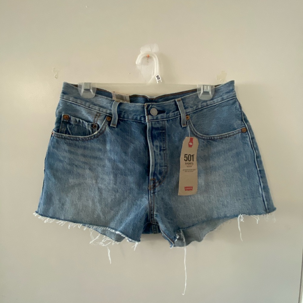 Frayed Levi’s 501 Shorts